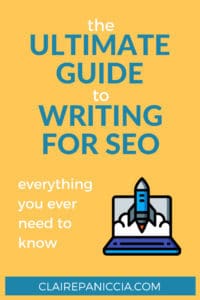 Ultimate Guide Writing for SEO Pin (1)