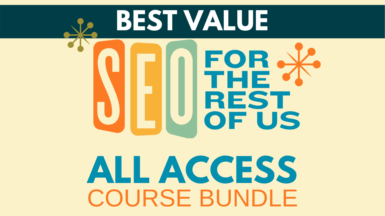 SEO for the rest of us course bundle logo